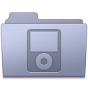 iPod Folder Lavender Icon